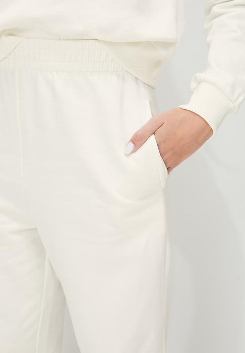 Blake - Co-ord jogger - white