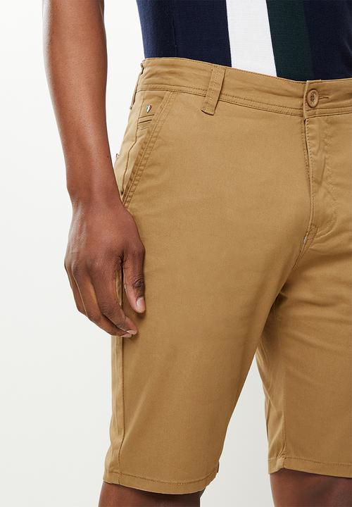 SOVIET - M raffaello cotton short  - caramel