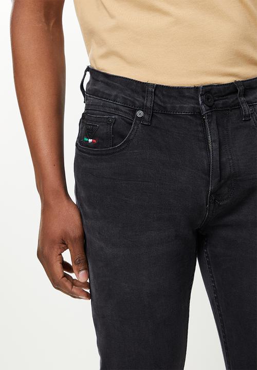 SOVIET - M kendrik #9 fashion slim leg denim - black
