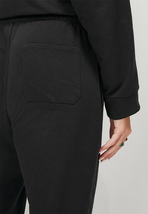 Blake - Co-ord graphic print jogger - black