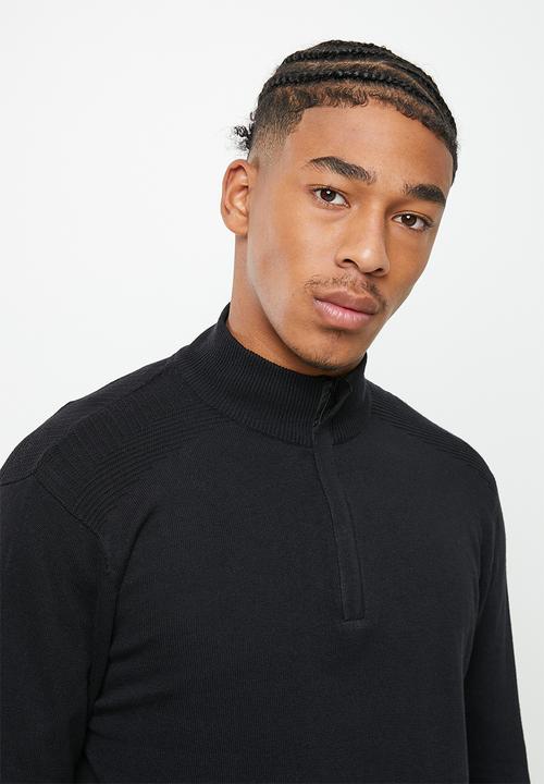 Brave Soul - Duben knit - black