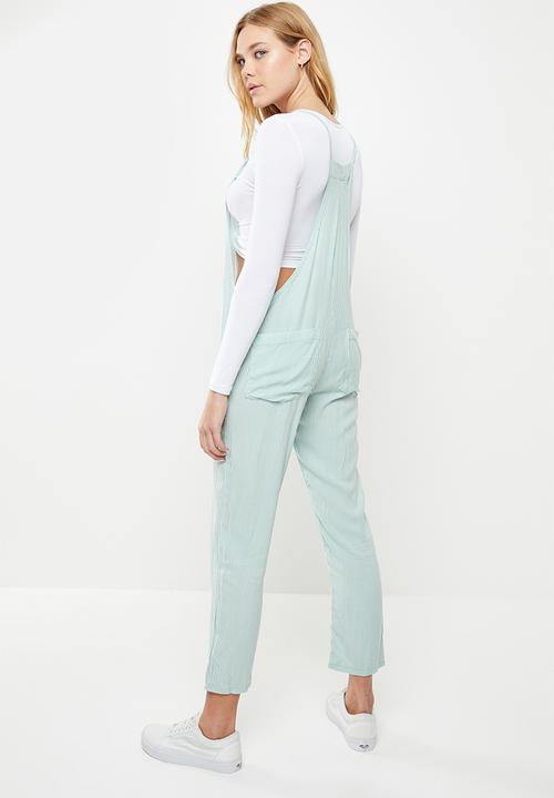 O'Neill - Ray jumpsuit - green stripe