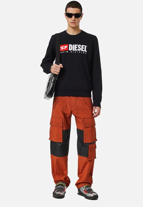 Diesel  - S-ginn-div sweater - black