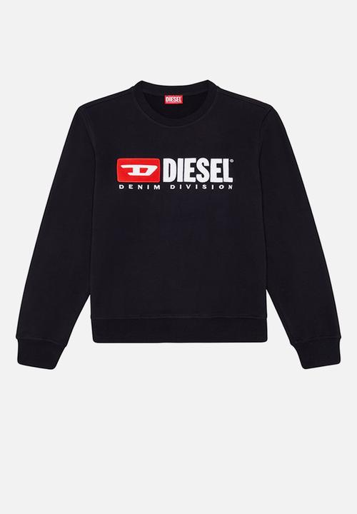 Diesel  - S-ginn-div sweater - black