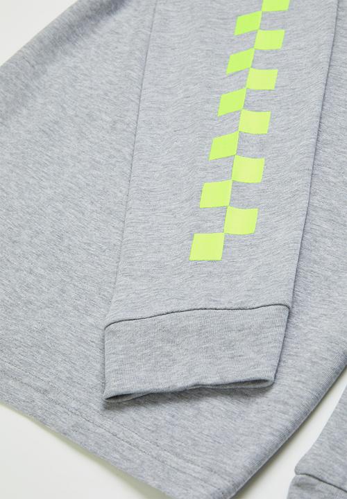 Vans - Vans classic sleeve check long sleeve boys - grey 
