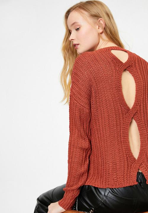 Koton - Crew neck long sleeve jumper - tile
