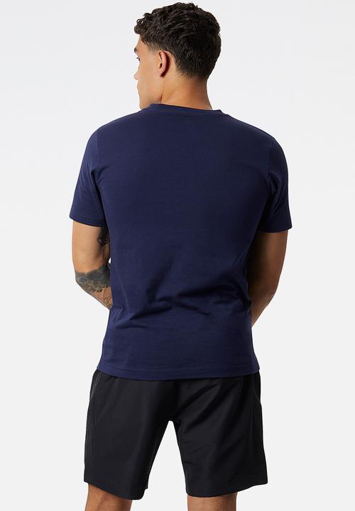 New Balance  - NB Classics Flying NB Tee  - Navy