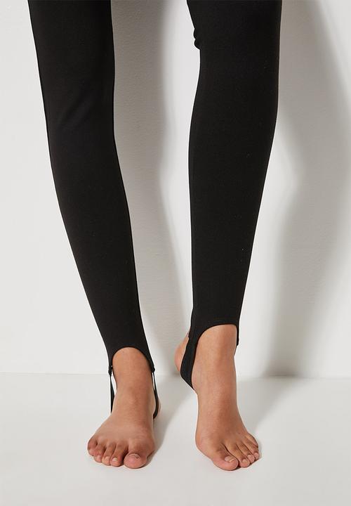 Superbalist - Stirrup legging - black