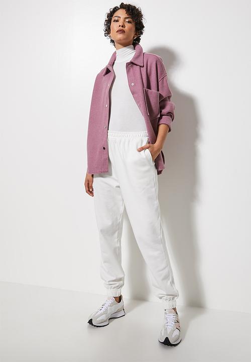 Superbalist - Track pants - white