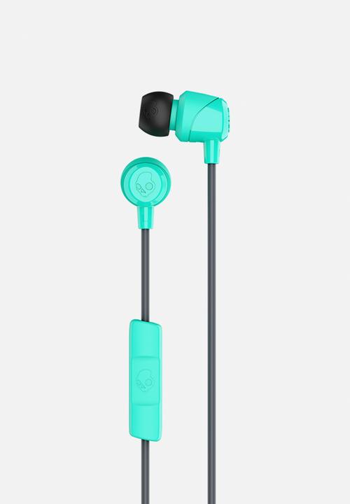 Skullcandy - Jib in ear with mic - Miami and black