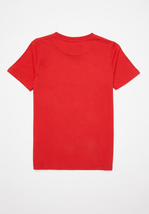 Rebel Republic - Minecraft like a boss tee - red