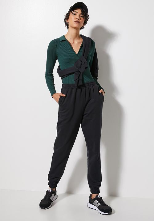 Superbalist - 2 Pack track pants - black & grey