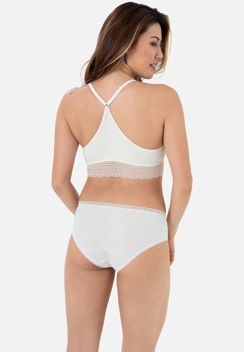 DORINA - Galena 2 pack brief classic - pink & ivory