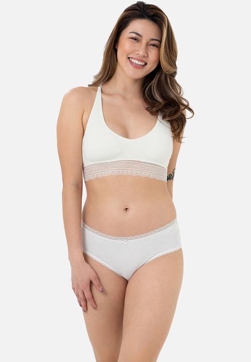 DORINA - Galena 2 pack brief classic - pink & ivory