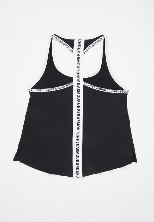 Under Armour - Ua knockout tank - black/white