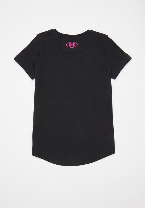 Under Armour - Live sportstyle graphic short sleeve - black/pink