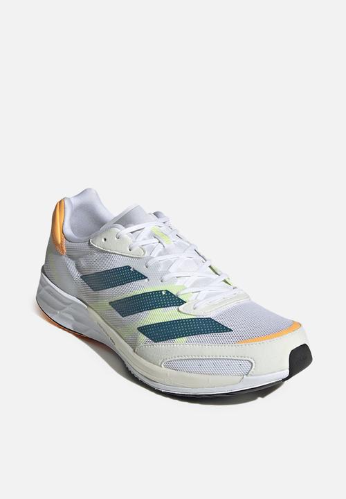 adidas Originals - Adizero adios 6 m - ftwr white/real teal/flash orange