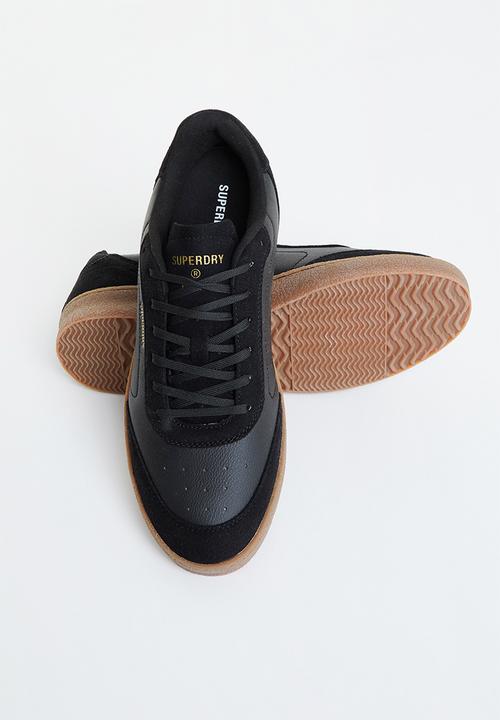 Superdry. - Vegan retro sleek trainer - black