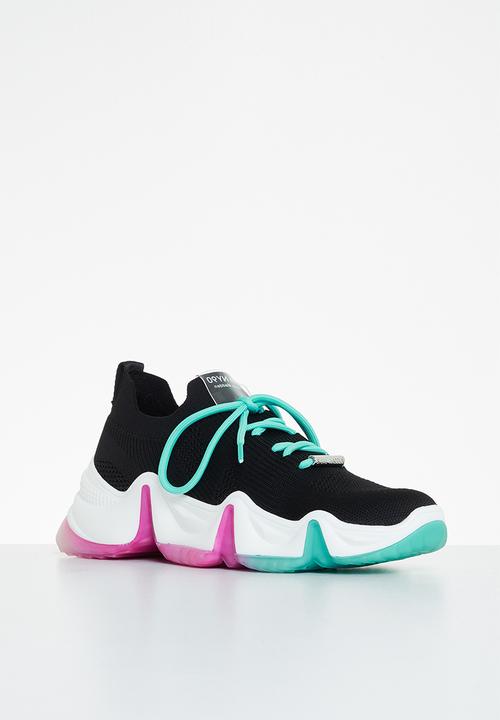 Steve Madden - Cityscape sneaker - black/mint