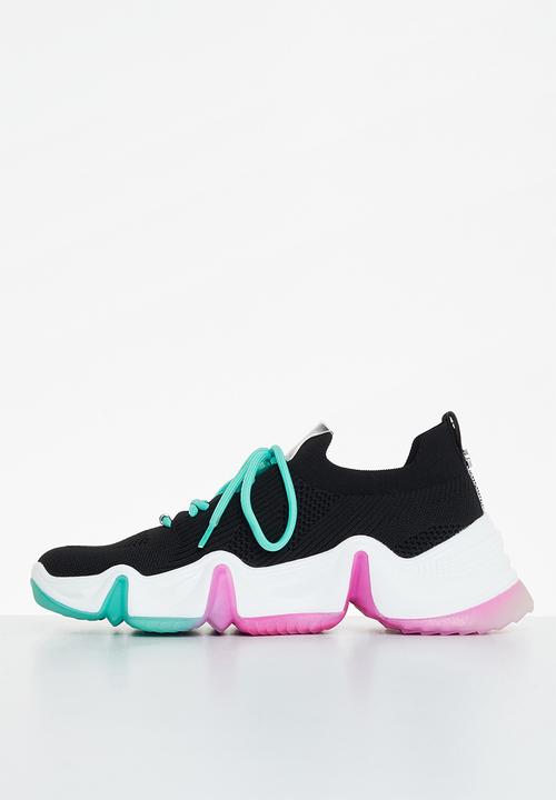 Steve Madden - Cityscape sneaker - black/mint