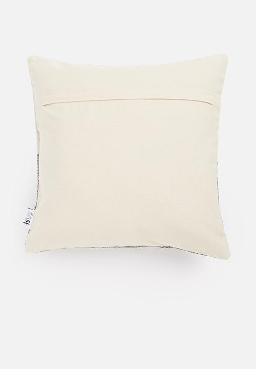 Sixth Floor - Aruba cushion cover - black & white