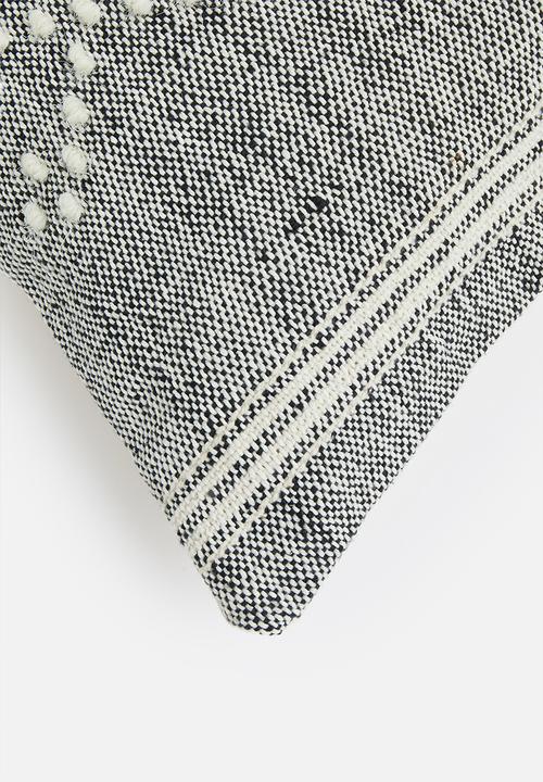 Sixth Floor - Aruba cushion cover - black & white