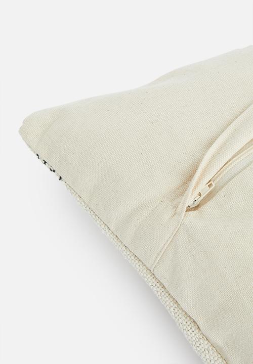 Sixth Floor - Aruba cushion cover - black & white