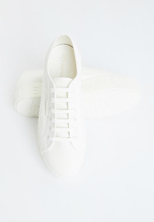 SUPERGA - 2790 shiny 3d lettering - 901 white