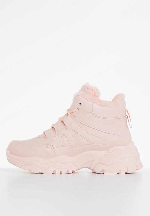 Tom Tom - Chunky hiking boot - pink