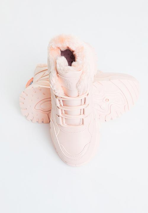 Tom Tom - Chunky hiking boot - pink