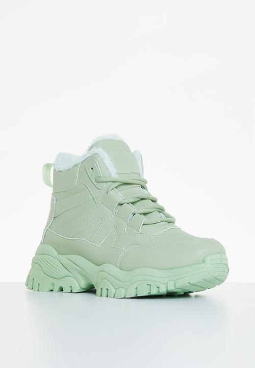 Tom Tom - Chunky hiking boot - sage
