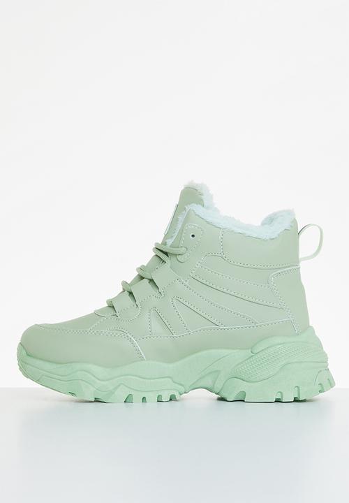 Tom Tom - Chunky hiking boot - sage