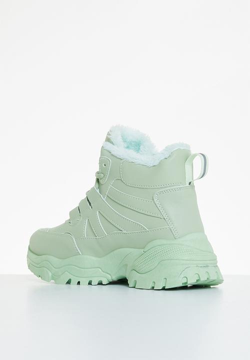 Tom Tom - Chunky hiking boot - sage