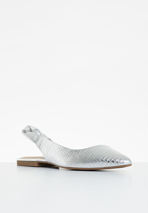 Call It Spring - Andie slingback - silver