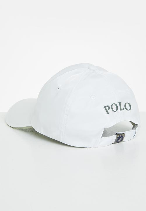 POLO - 6 panel metal peak - white