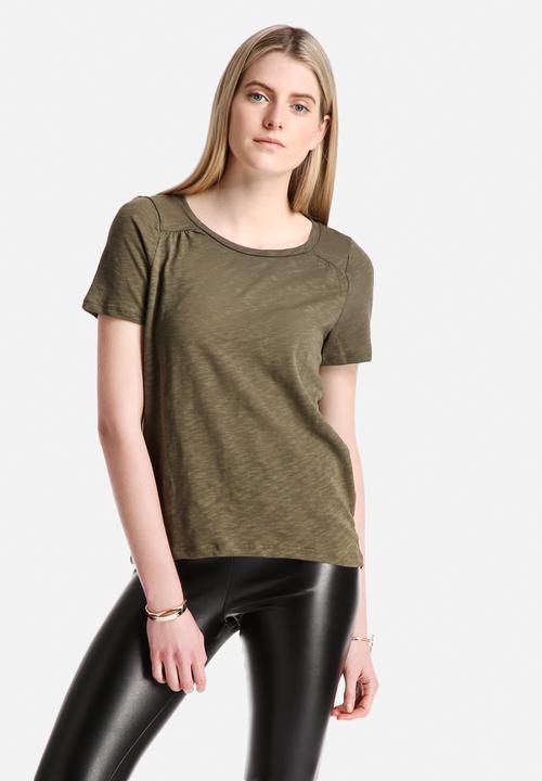 Vero Moda - Visa Vlakta Lace Back Tee