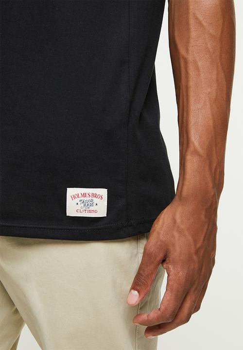 Holmes Bro's - Strelitzia split t - black