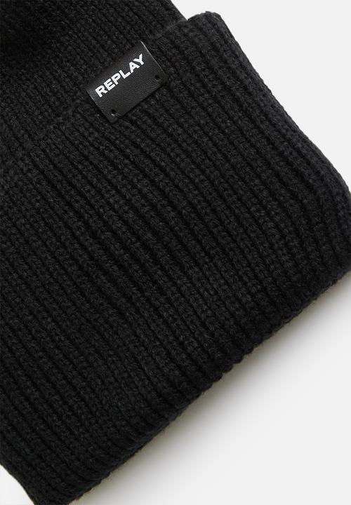 Replay - Acrylic beanie - black