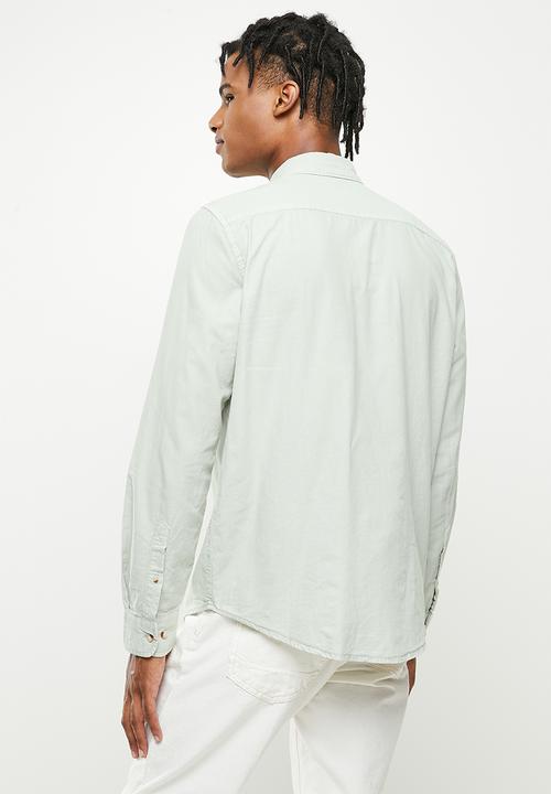 Cotton On - Mayfair long sleeve shirt - vintage cool mint