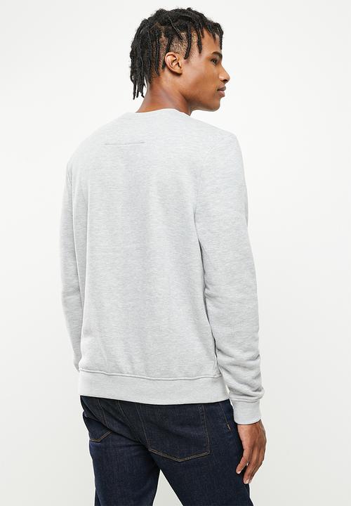Holmes Bro's - College sweat - heather grey