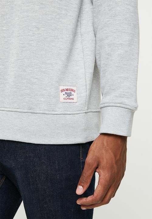 Holmes Bro's - College sweat - heather grey