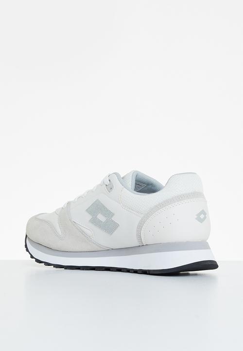 lotto - Trainer wedge iii w -  white & silver 
