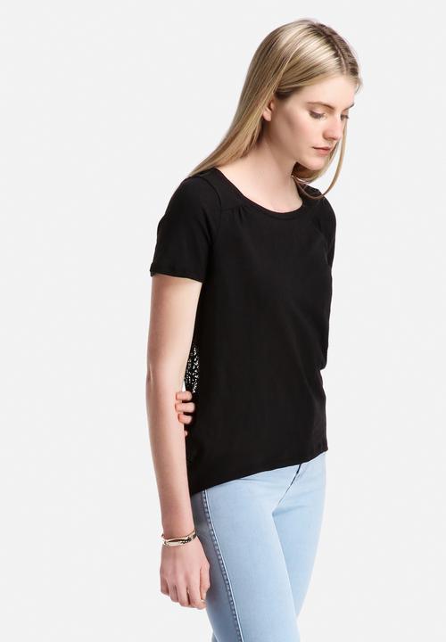 Vero Moda - Visa Vlakta Lace Back Tee