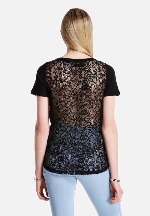 Vero Moda - Visa Vlakta Lace Back Tee