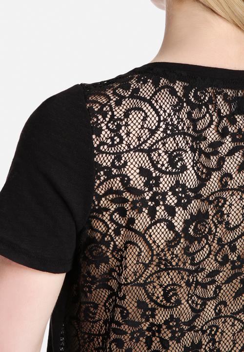 Vero Moda - Visa Vlakta Lace Back Tee