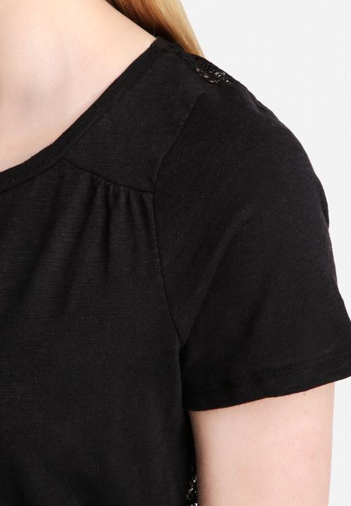 Vero Moda - Visa Vlakta Lace Back Tee