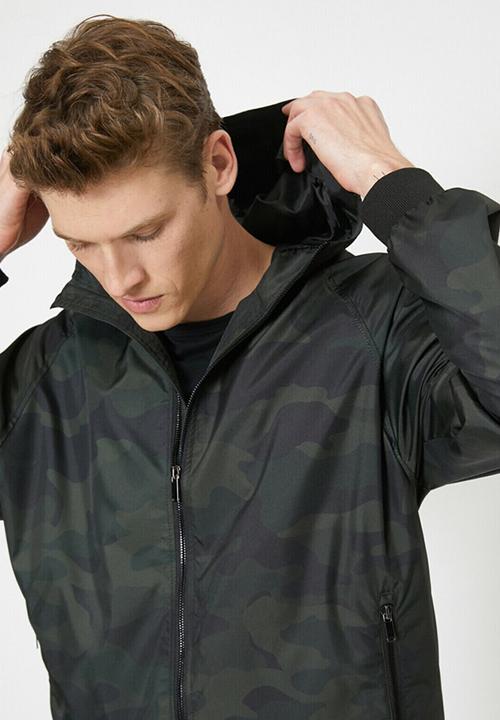 Koton - Camo print jacket - green