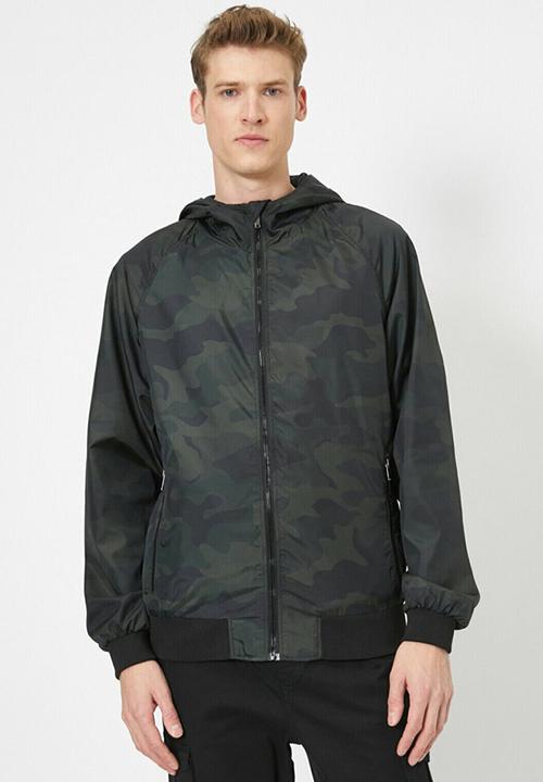 Koton - Camo print jacket - green