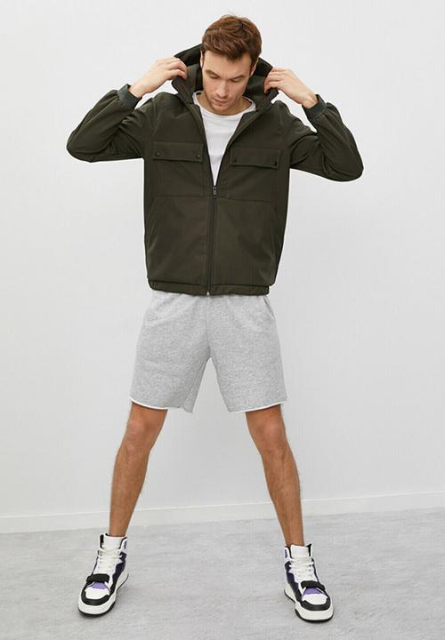 Koton - Double chest pocket raincoat - green