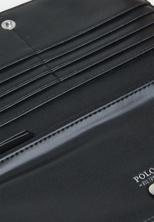 POLO - Lyon continental purse - black